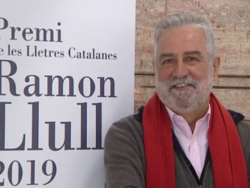 El escritor Rafel Nadal premio Ramón LLull 2019 