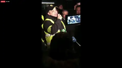 'Tito' Álvarez, El taxi de Madrid persevera en sus paros mientras que Barcelona ya trabajaN 'Tito' Álvarez, El taxi de Madrid persevera en sus paros mientras que Barcelona ya trabajaN