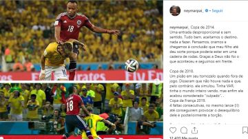 La denuncia del padre de Neymar en Instagram