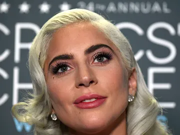 Lady Gaga en una de sus últimas apariciones públicas Lady Gaga en una de sus últimas apariciones públicas