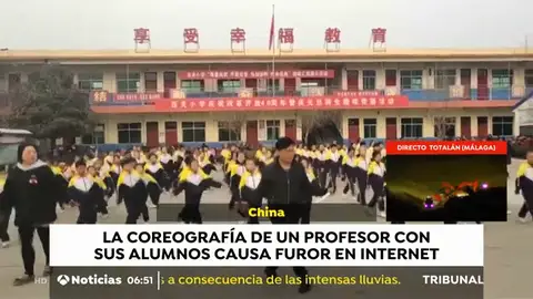 La curiosa iniciativa para que los niños de un colegio de China hagan ejercicio La curiosa iniciativa para que los niños de un colegio de China hagan ejercicio