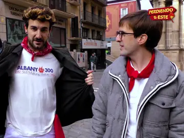 Miki Esparbé y Julián López en el rodaje de 'Perdiendo el Este' Miki Esparbé y Julián López en el rodaje de 'Perdiendo el Este'