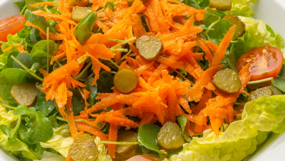 Ensalada de cogollos y berros