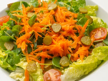 Ensalada de cogollos y berros 