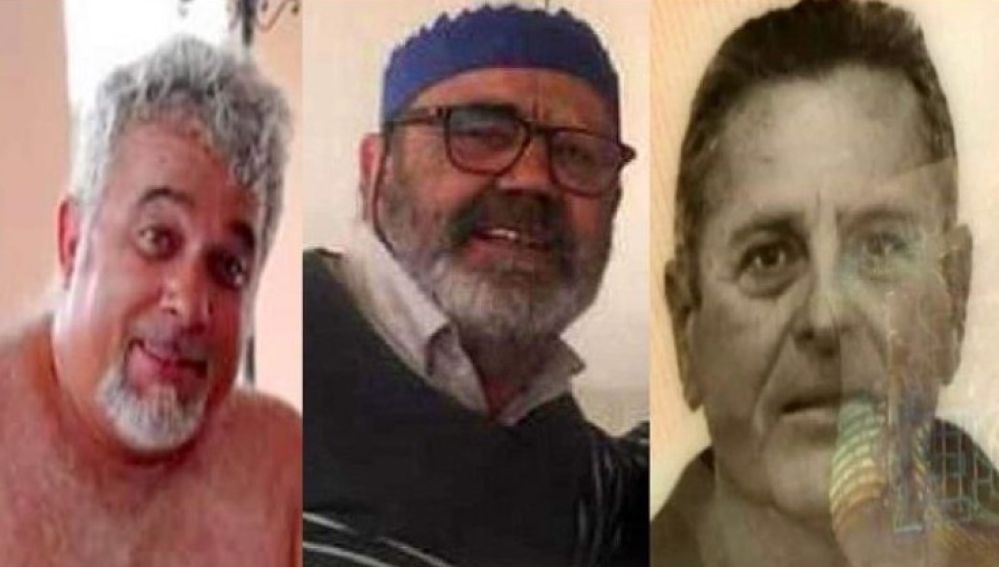 Los tripulantes del velero