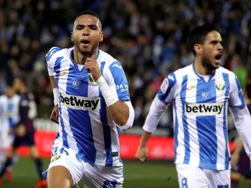En-Nesyri celebra un gol En-Nesyri celebra un gol
