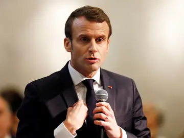 El presidente francés, Emmanuel Macron El presidente francés, Emmanuel Macron