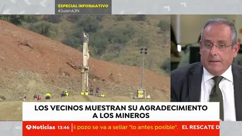 "Ha sido una lección humana", las palabras de un ingeniero de minas sobre la labor de los mineros "Ha sido una lección humana", las palabras de un ingeniero de minas sobre la labor de los mineros