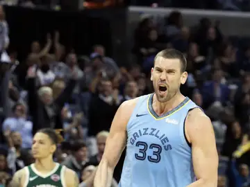 Marc Gasol en un partido de los Grizzlies Marc Gasol en un partido de los Grizzlies