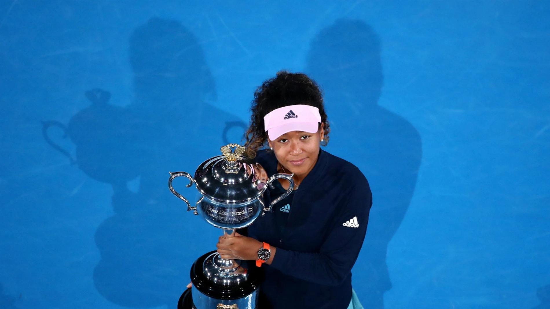 Naomi Osaka, con el Open de Australia Naomi Osaka, con el Open de Australia