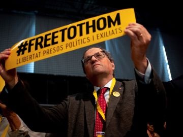 El presidente de la Generalitat, Quim Torra El presidente de la Generalitat, Quim Torra