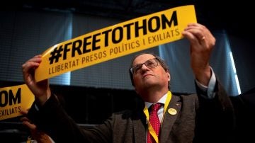 El presidente de la Generalitat, Quim Torra