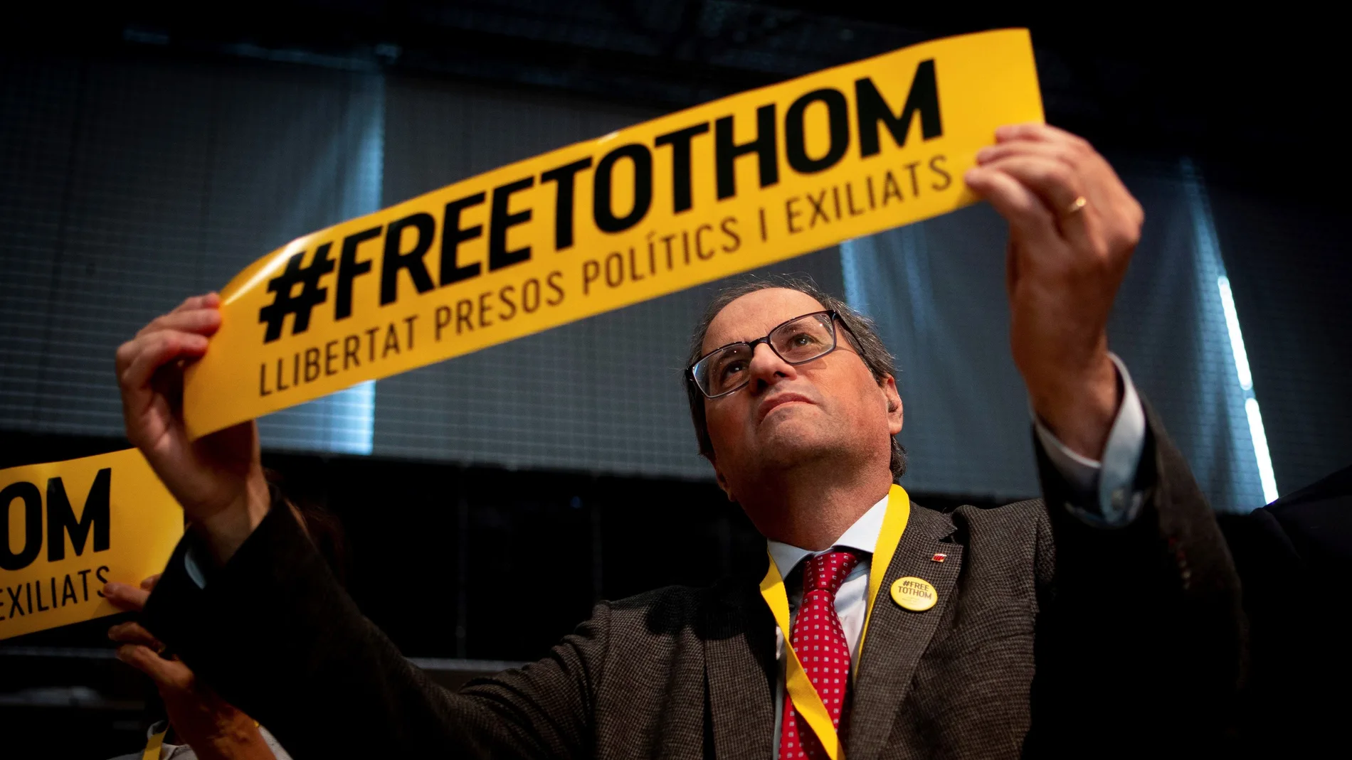 El presidente de la Generalitat, Quim Torra El presidente de la Generalitat, Quim Torra