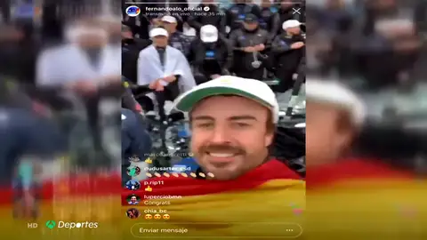 Fernando Alonso, exultante en redes sociales tras ganar las 24 Horas de Daytona Fernando Alonso, exultante en redes sociales tras ganar las 24 Horas de Daytona