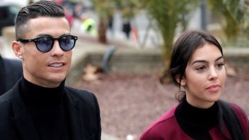 Georgina Rodriguez y Cristiano Ronaldo