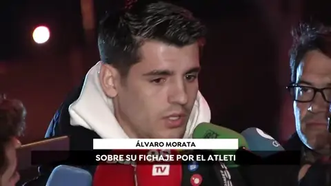 Álvaro Morata llega cedido año y medio al Atlético de Madrid: "El pasado es pasado" Álvaro Morata llega cedido año y medio al Atlético de Madrid: "El pasado es pasado"