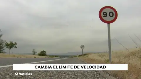 Señal de 90 km/h Señal de 90 km/h