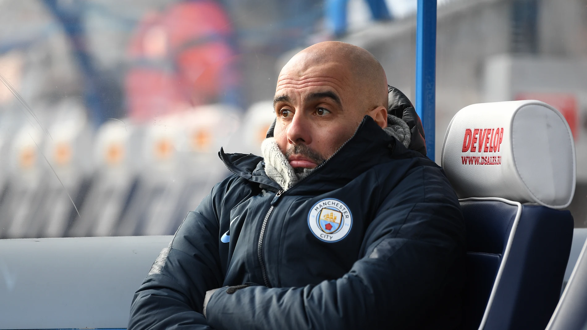Pep Guardiola, entrenador del Manchester City Pep Guardiola, entrenador del Manchester City