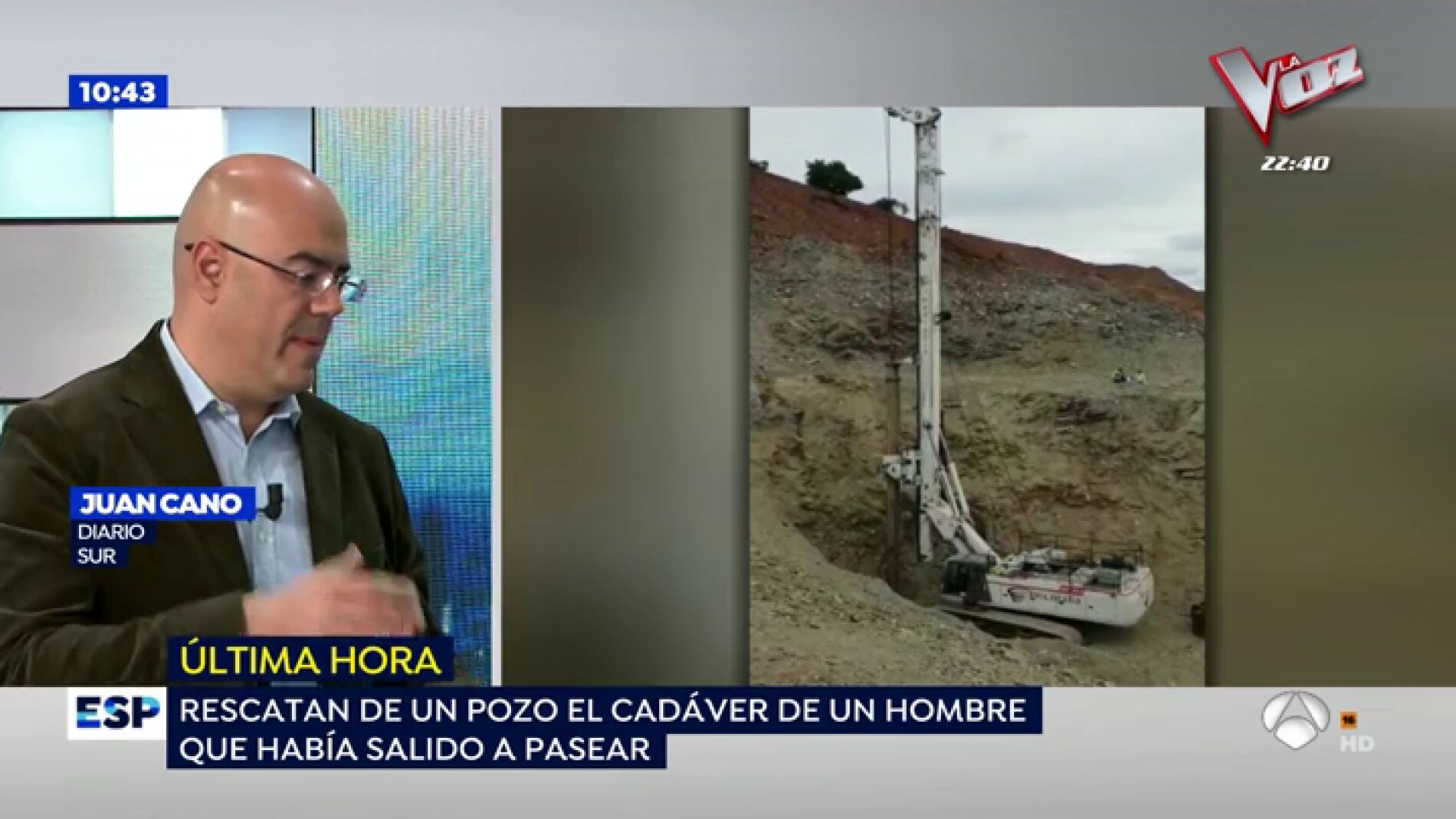 Localizan el cad&aacute;ver de un var&oacute;n que cay&oacute; a un pozo en M&aacute;laga mientras paseaba el perro