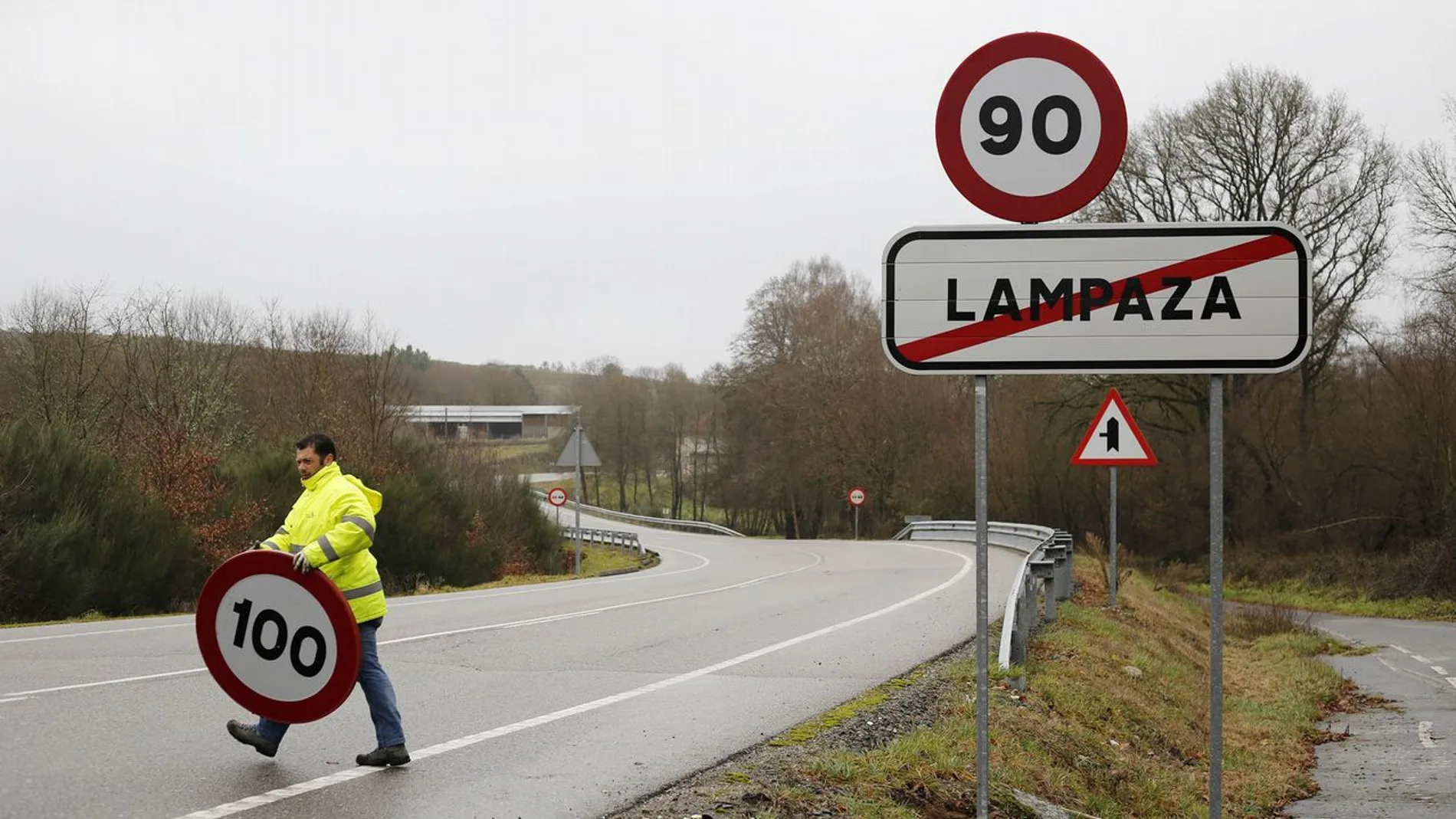 Señal de 90 km/h Señal de 90 km/h