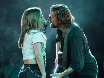 Lady Gaga y Bradley Cooper en 'Ha nacido una estrella' Lady Gaga y Bradley Cooper en 'Ha nacido una estrella'