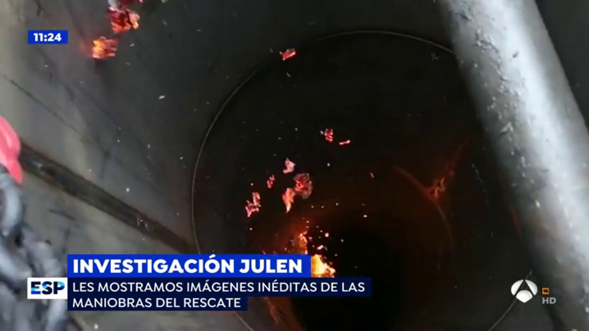 Sale a la luz la imagen del rescate de Julen con la que el operativo de b&uacute;squeda "sigue teniendo pesadillas"