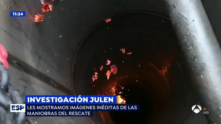 Sale a la luz la imagen del rescate de Julen con la que el operativo de búsqueda "sigue teniendo pesadillas" Sale a la luz la imagen del rescate de Julen con la que el operativo de búsqueda "sigue teniendo pesadillas"