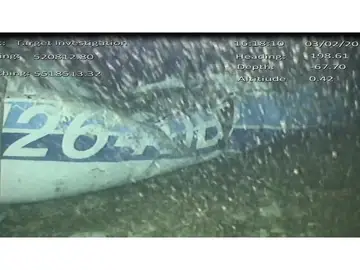 Los restos hallados del avión donde viajaba Emiliano Sala Los restos hallados del avión donde viajaba Emiliano Sala
