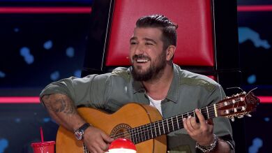 Antonio Orozco y Tare Cortés llenan el plató de magia con una emotiva versión de ‘Pedacitos de ti’