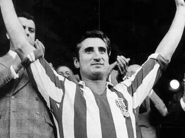 Isacio Calleja, leyenda del Atlético de Madrid Isacio Calleja, leyenda del Atlético de Madrid