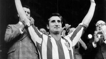 Isacio Calleja, leyenda del Atlético de Madrid