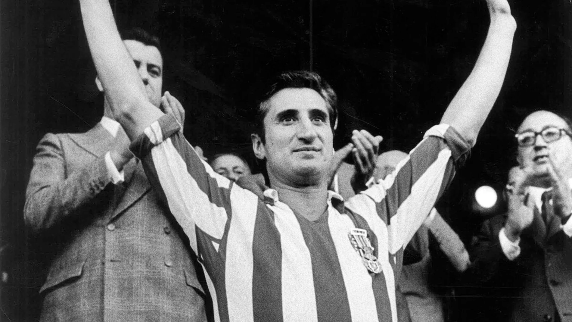 Isacio Calleja, leyenda del Atlético de Madrid Isacio Calleja, leyenda del Atlético de Madrid