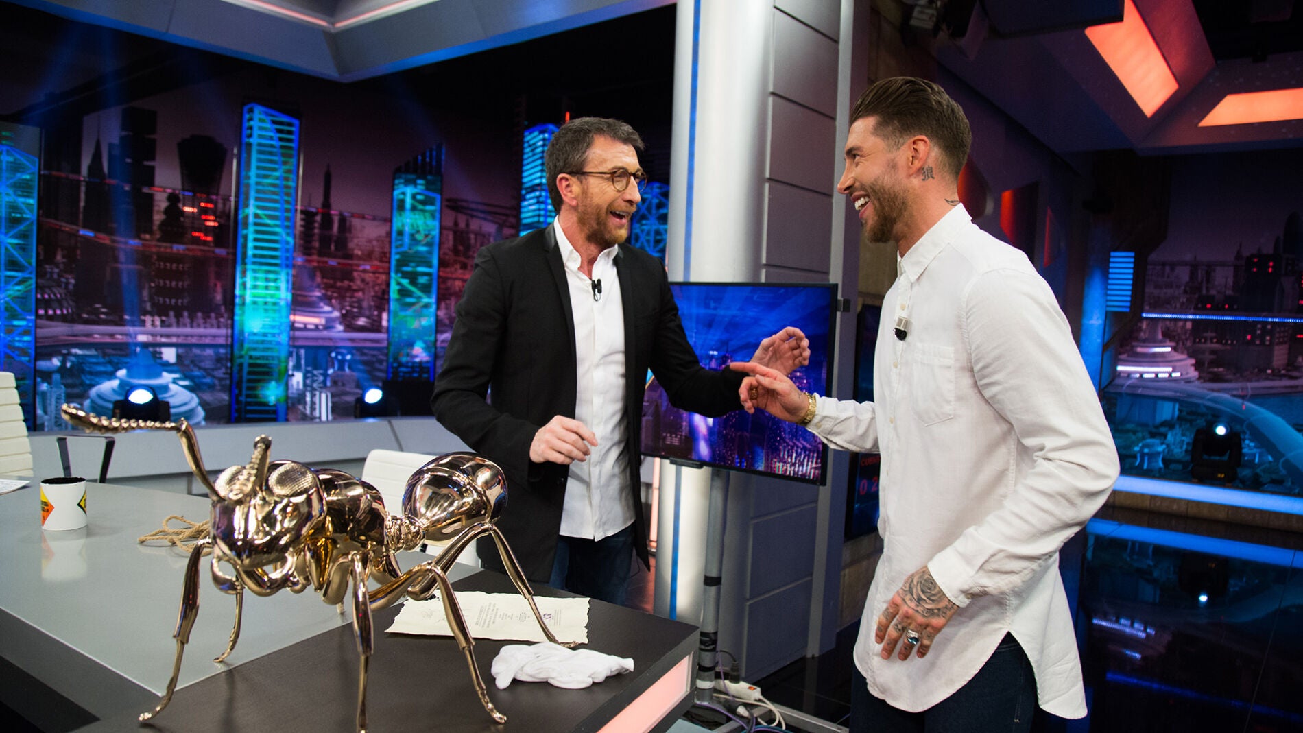 Sergio Ramos confiesa en 'El Hormiguero 3.0' en qu&eacute; parte del cuerpo duelen m&aacute;s los balonazos
