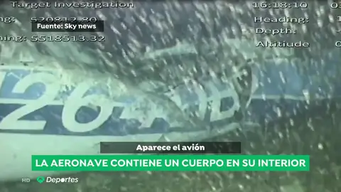 Hallan un cuerpo en los restos de la avioneta en la que viajaba Emiliano Sala Hallan un cuerpo en los restos de la avioneta en la que viajaba Emiliano Sala