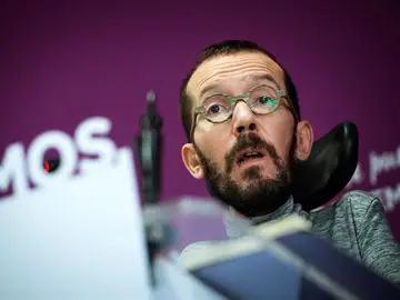 El secretario de Organización de Podemos, Pablo Echenique El secretario de Organización de Podemos, Pablo Echenique