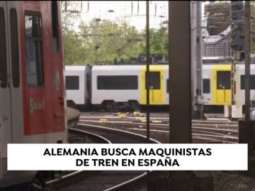 Alemania busca maquinistas en España con una remuneración de 3.000 euros brutos