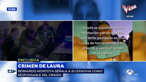 Bernado Montoya, el asesino confeso de Laura Luelmo cambia su versión y acusa a una exnovia: "No me voy a comer el marrón de Josefa" Bernado Montoya, el asesino confeso de Laura Luelmo cambia su versión y acusa a una exnovia: "No me voy a comer el marrón de Josefa"