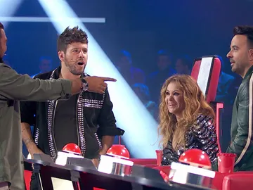 Antonio Orozco arruina la broma de ‘Fon’ a Paulina Rubio: “¡No paran de pelear!” Antonio Orozco arruina la broma de ‘Fon’ a Paulina Rubio: “¡No paran de pelear!”