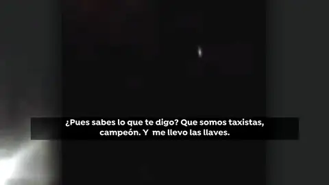 Un taxista sufre amenazas de sus propios compañeros por oponerse a la huelga Un taxista sufre amenazas de sus propios compañeros por oponerse a la huelga