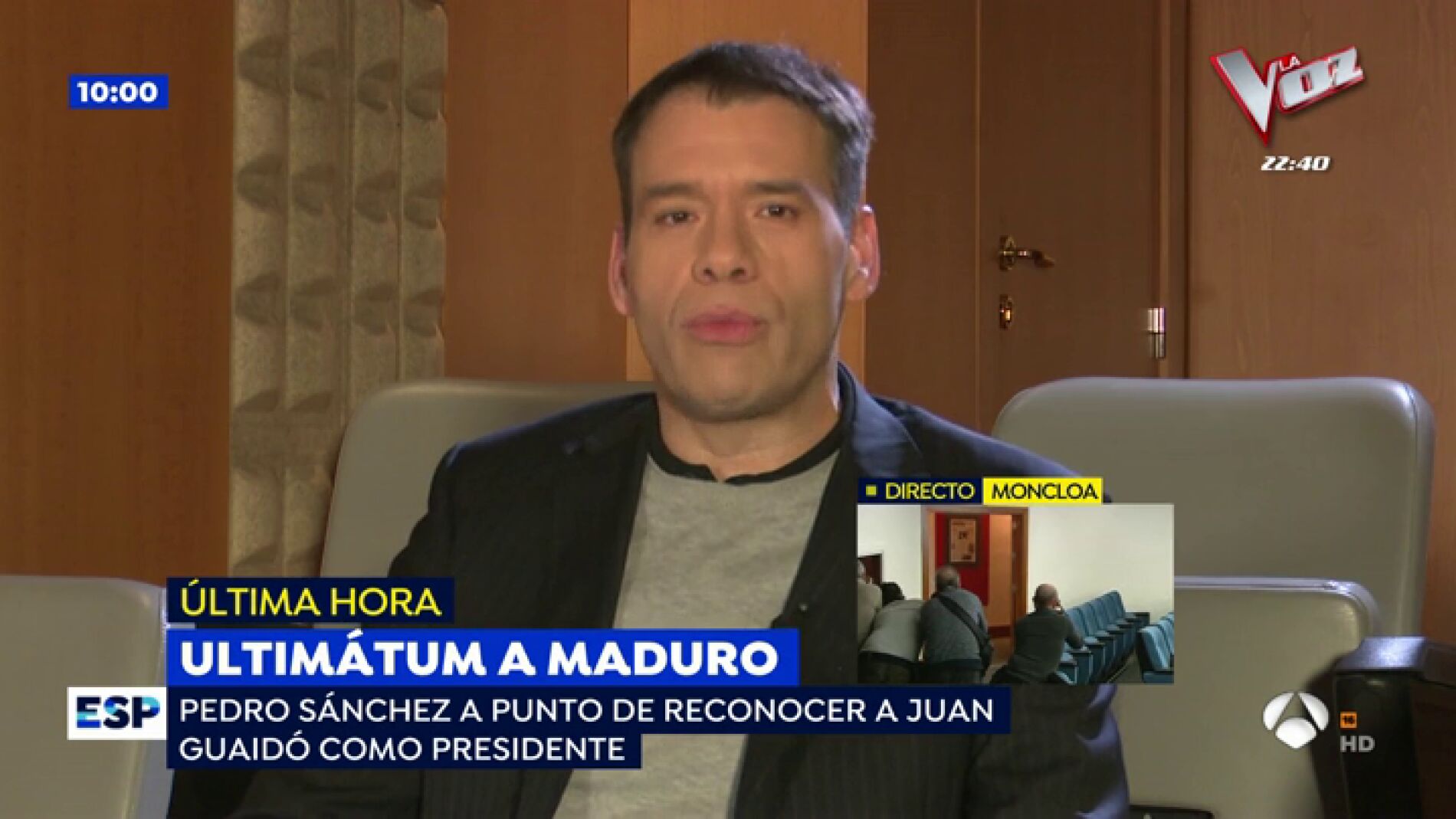 El periodista Rub&eacute;n Am&oacute;n.