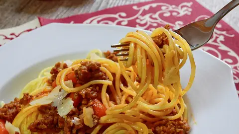 Un plato de espaguetis (Archivo) Un plato de espaguetis (Archivo)