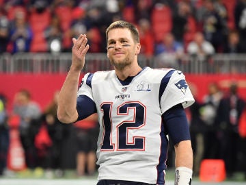 Tom Brady durante la Super Bowl 