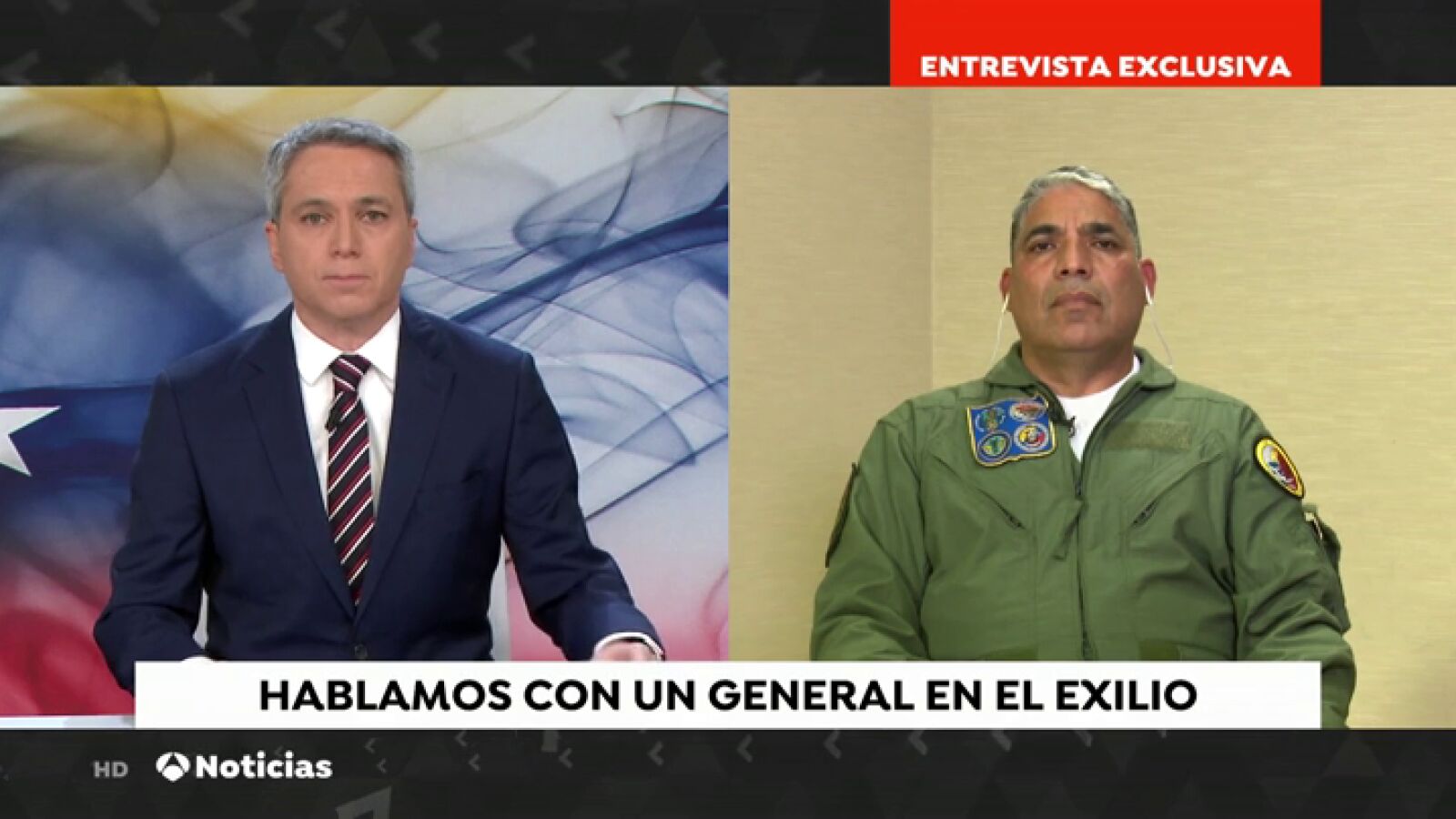 Oropeza, general venezolano exiliado: 