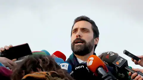 El presidente del Parlamento de Cataluña, Roger Torrent El presidente del Parlamento de Cataluña, Roger Torrent
