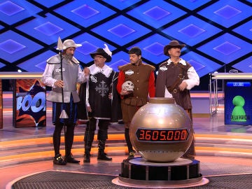 'Los Lobos' cumplen 400 programas en la piel de D&rsquo;Artagnan, Don Quijote de la Mancha, Hamlet y Cyrano de Bergerac