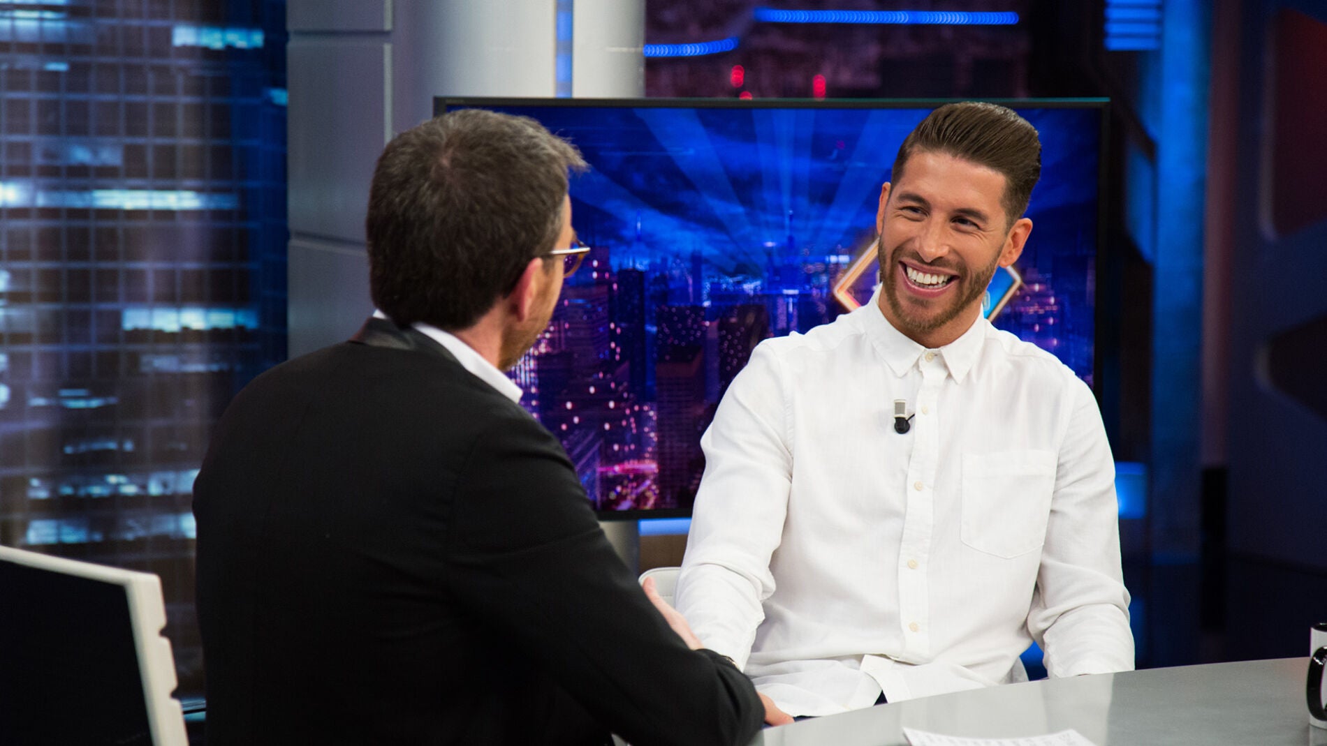 Sergio Ramos se rinde ante su hijo Marco en 'El Hormiguero 3.0': "Me siento como reencarnado en &eacute;l" 