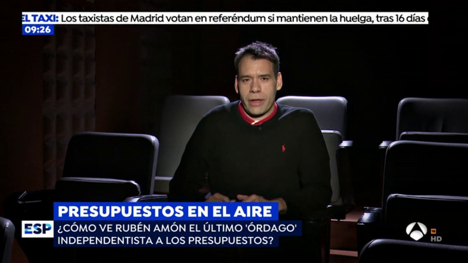 Ruben Amón, sobre la enmienda nacionalista a los presupuestos: 