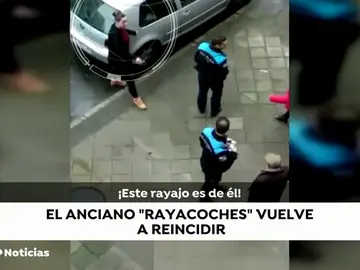 El octogenario que rayaba los coches de sus vecinos en Vigo vuelve a destrozar los vehículos del barrio El octogenario que rayaba los coches de sus vecinos en Vigo vuelve a destrozar los vehículos del barrio