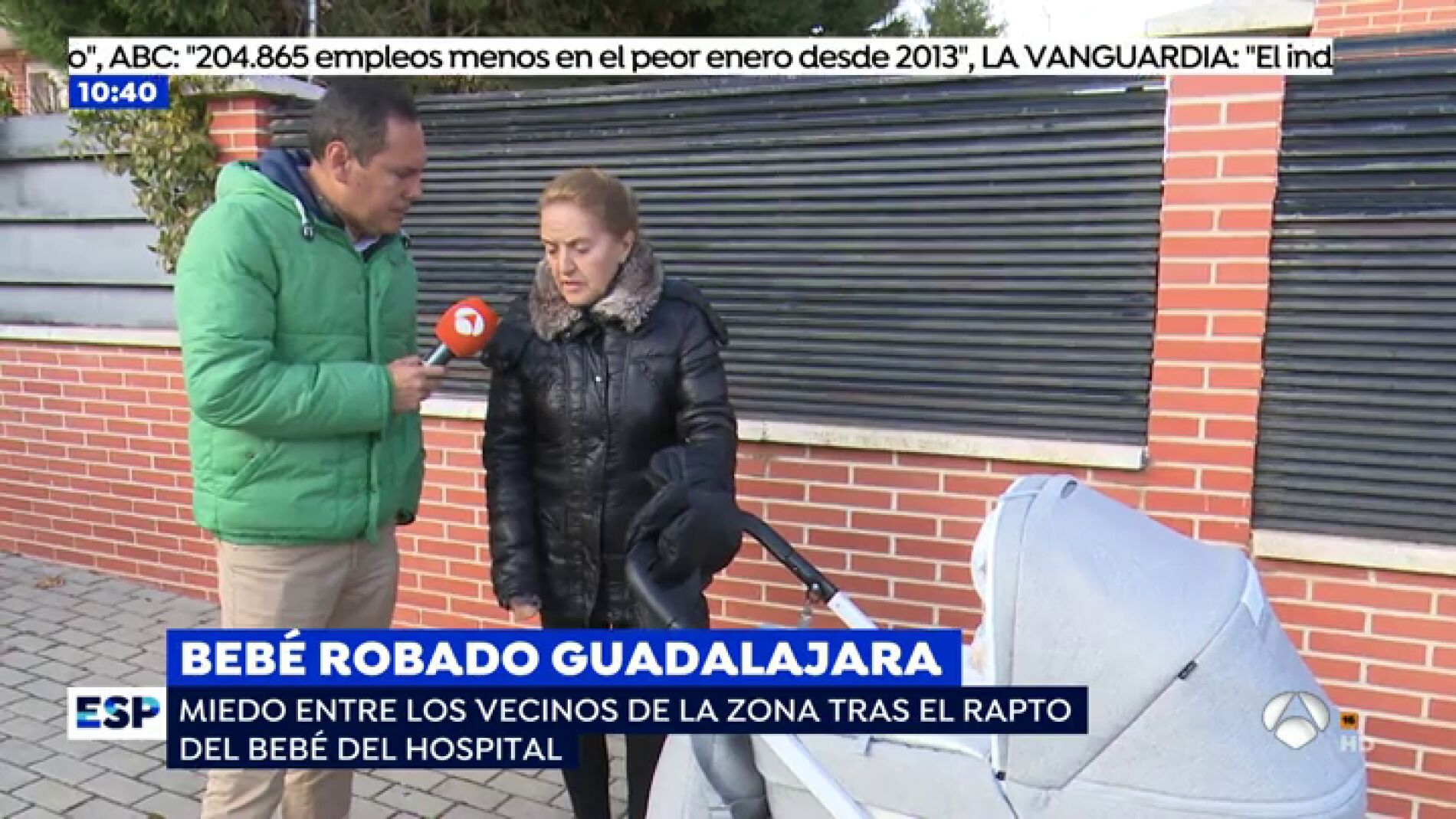 Los vecinos de la 'roba beb&eacute;s' de Guadalajara, aterrorizados.