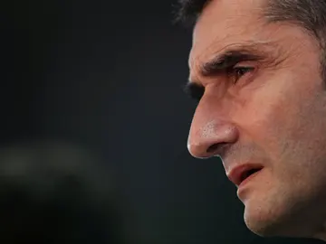 Ernesto Valverde, en rueda de prensa Ernesto Valverde, en rueda de prensa